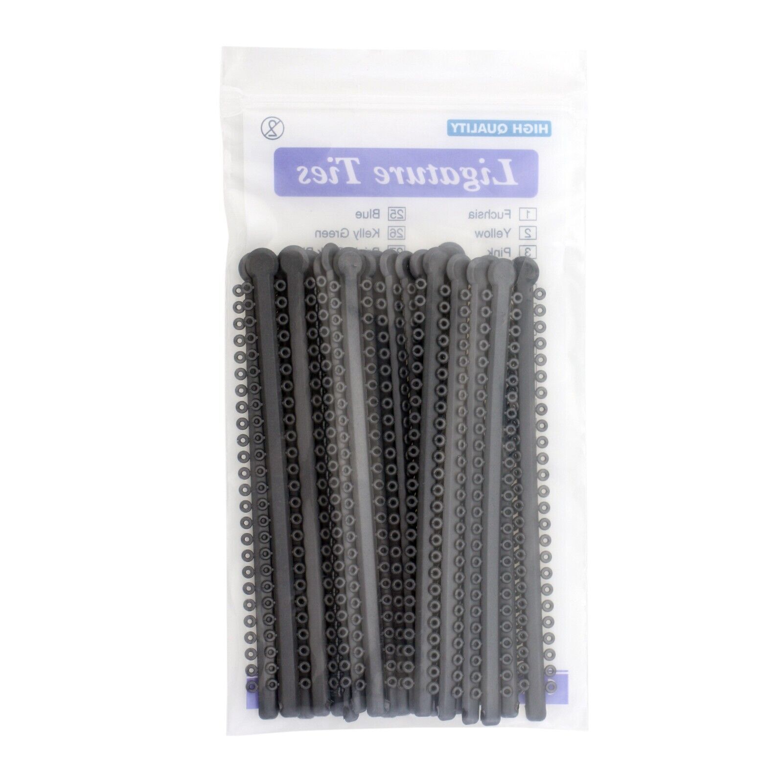 Dental Orthodontic Ligature Ties Braces Elastic Rubber Bands for Bracket 1000Pcs