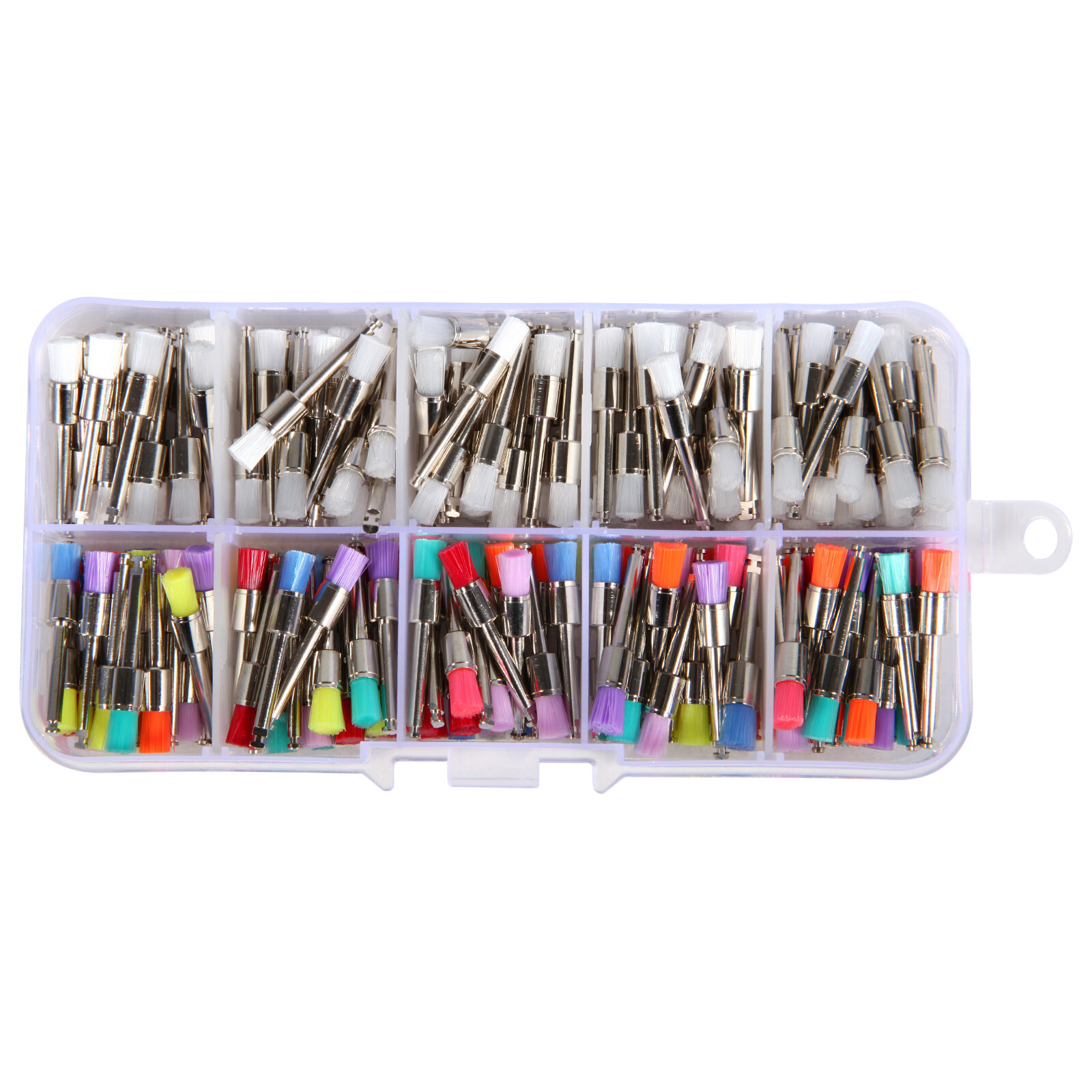1000pcs Dental Rubber Prophy Tooth Teeth Polish Polishing Cups Latch Type Brush