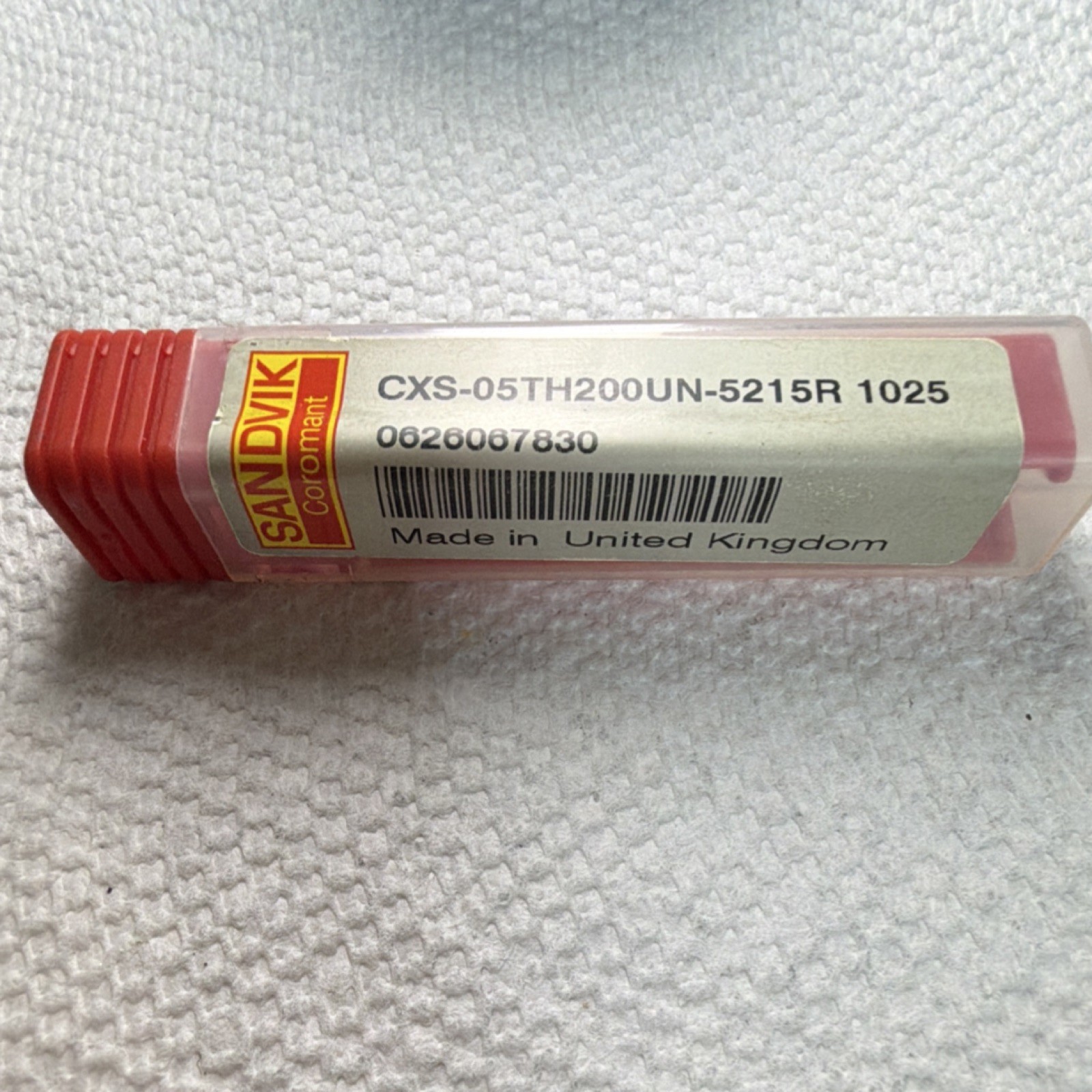 Sandvik Thread Boring Bar Carbide 0.05in 2in CXS-05TH200UN-5215R 1025