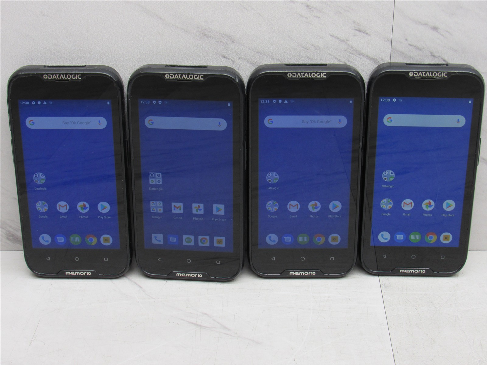 4 LOT Datalogic Memor 10 Mobile Computer 944350004 Android 10 + 9 with Battery