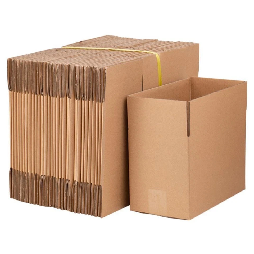 The Boxery 10x8x6” Corrugated Shipping Boxes – 100 Pcs