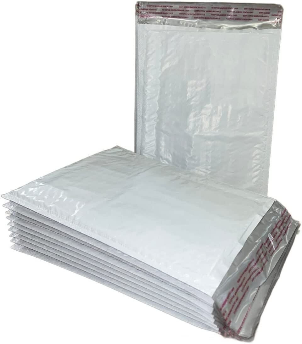 100 #5 10.5×16 Poly Bubble Padded Envelopes Mailers Case 10.5″x16″