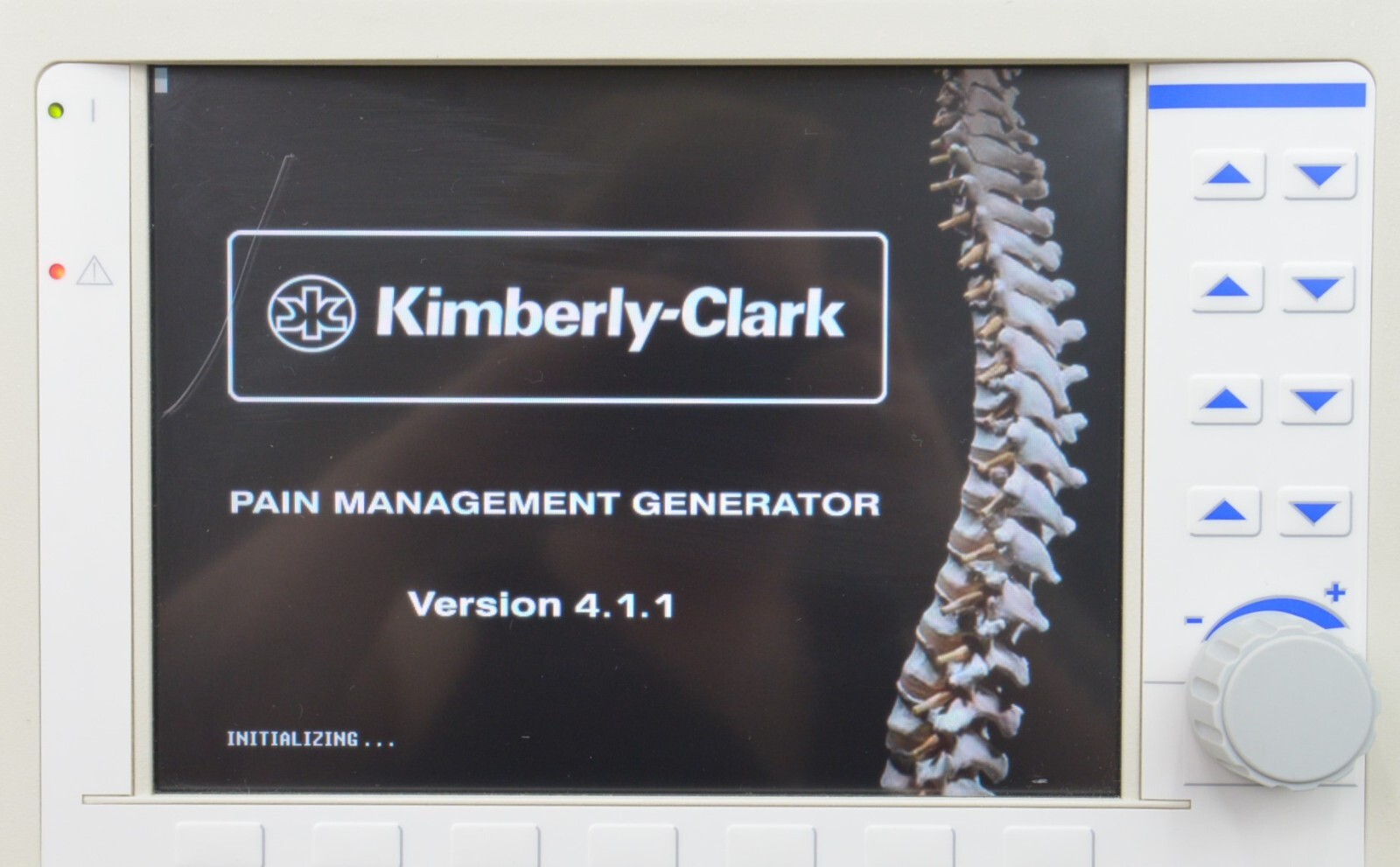 Kimberly-Clark Pain Management Generator PMG-115-TD V4.1.1A