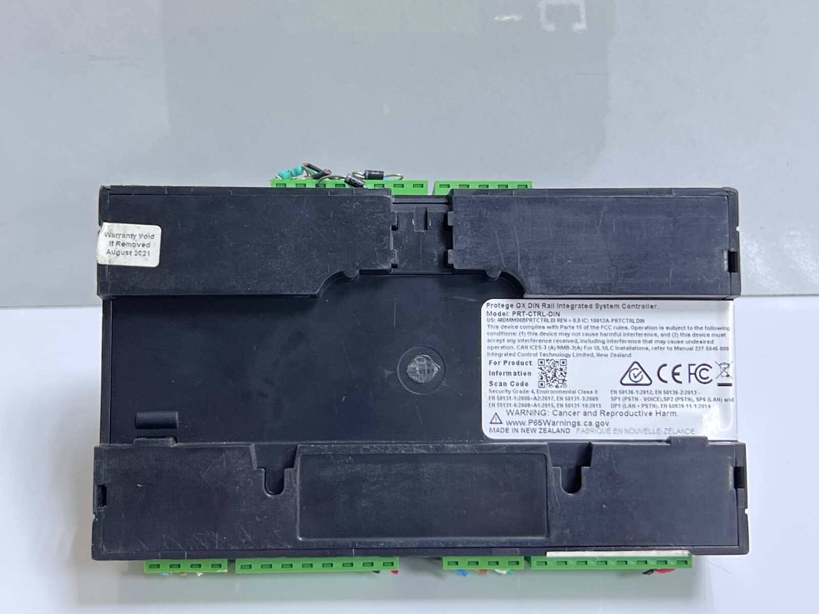 ICT PRT-CTRL-DIN Protege GX DIN Rail Integrated System Controller