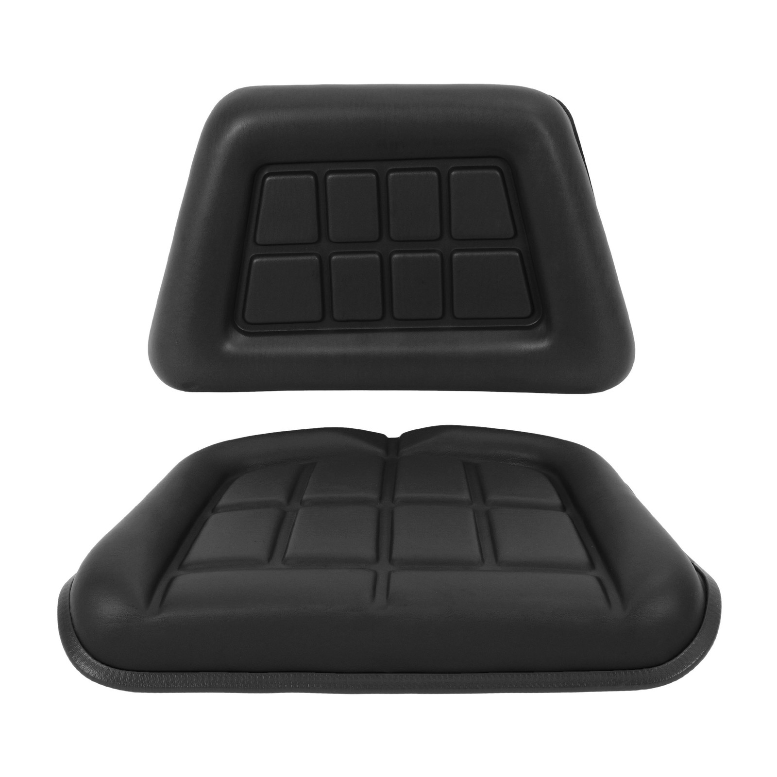 Black Universal Suspension Tractor Seat For John Deere Massey Ferguson Ford