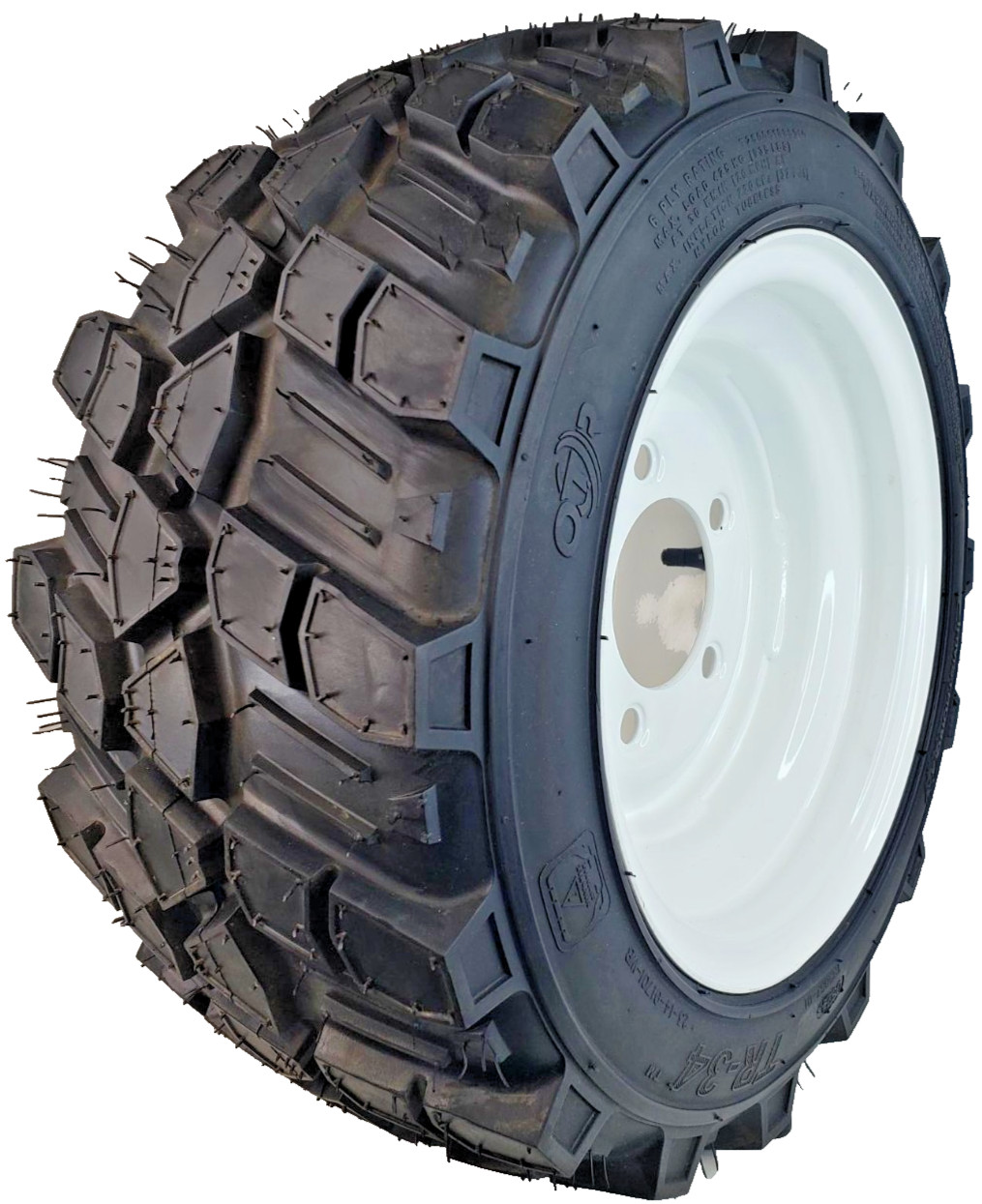18×8.50-10 Riding Mower Garden tractor 5-hole TR-34 Lug Tire Rim Wheel assembly