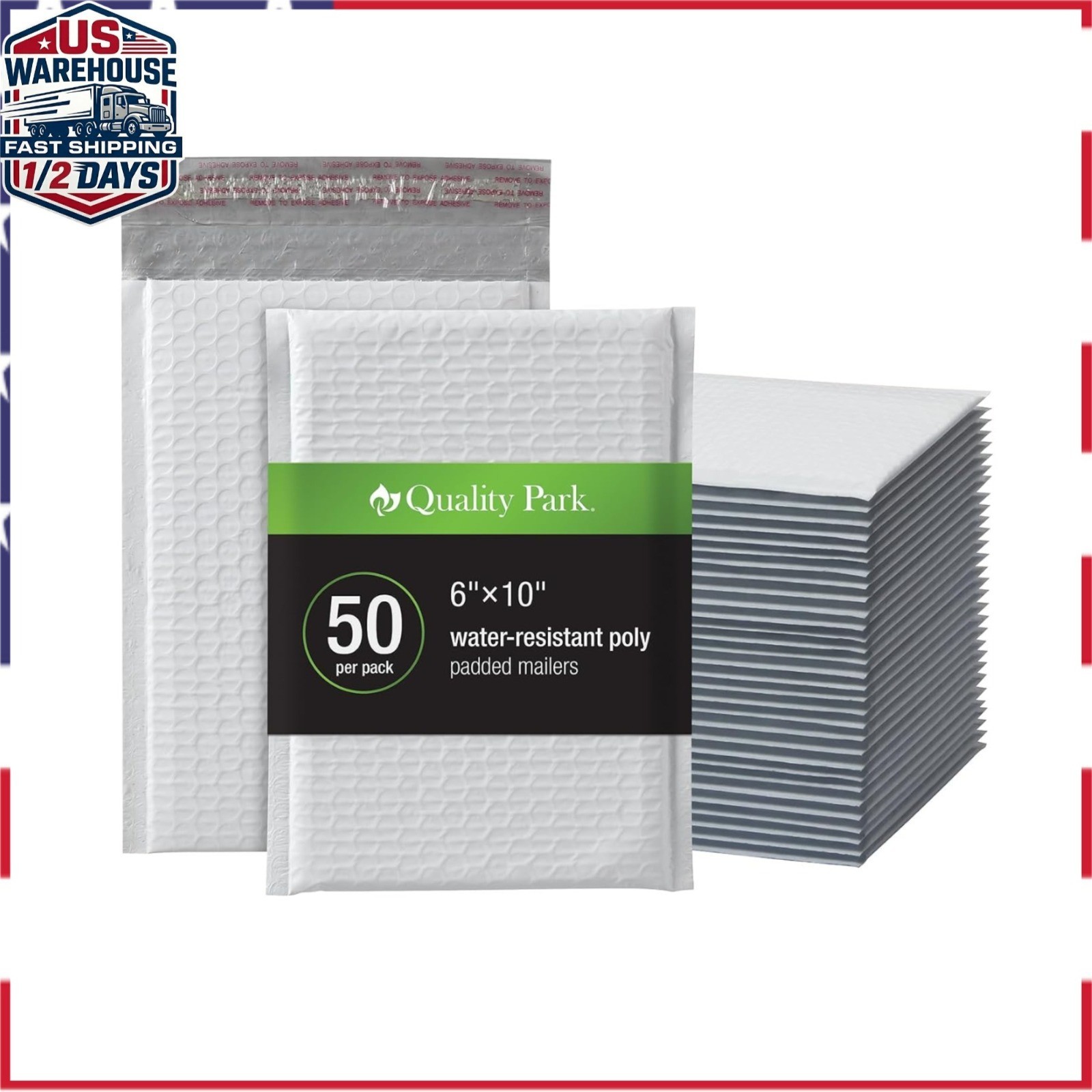 Quality Park Bubble Mailers 6×9 Inch Padded Envelopes 50 Count