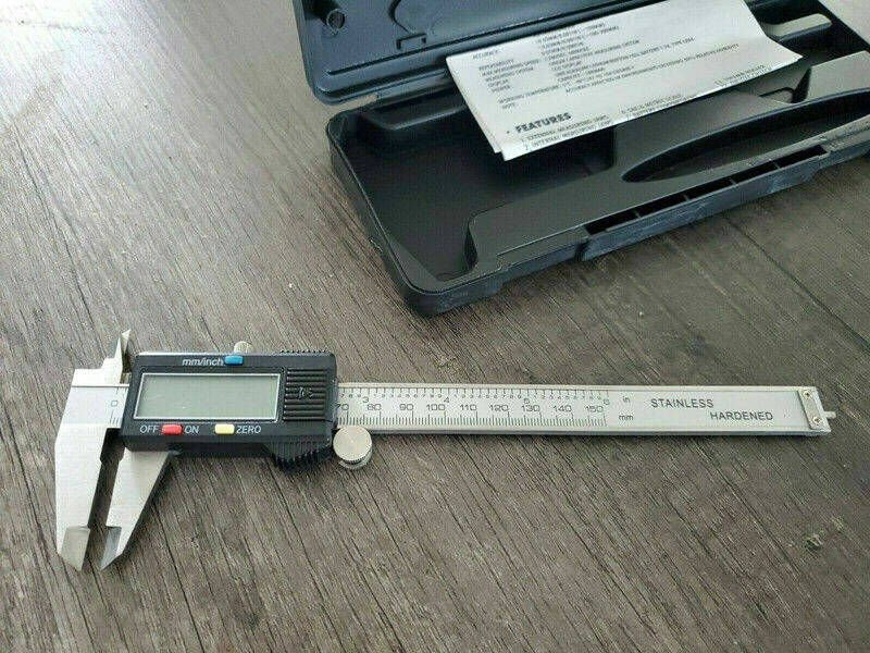 150mm LCD Digital Caliper Vernier Micrometer Electronic Ruler Gauge Measure Tool