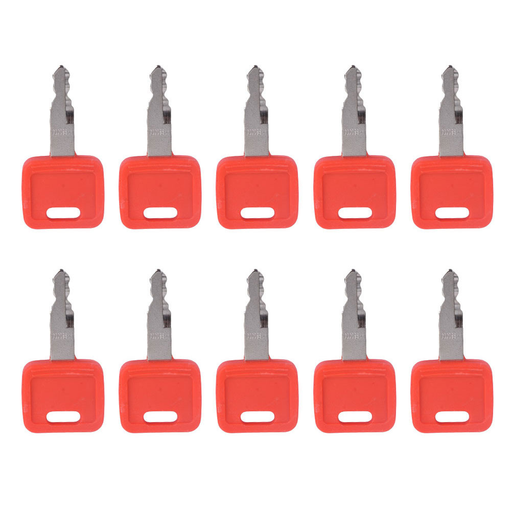 10 Pack Ignition Key For Hitachi John Deere Zex Excavator Heavy Equipment