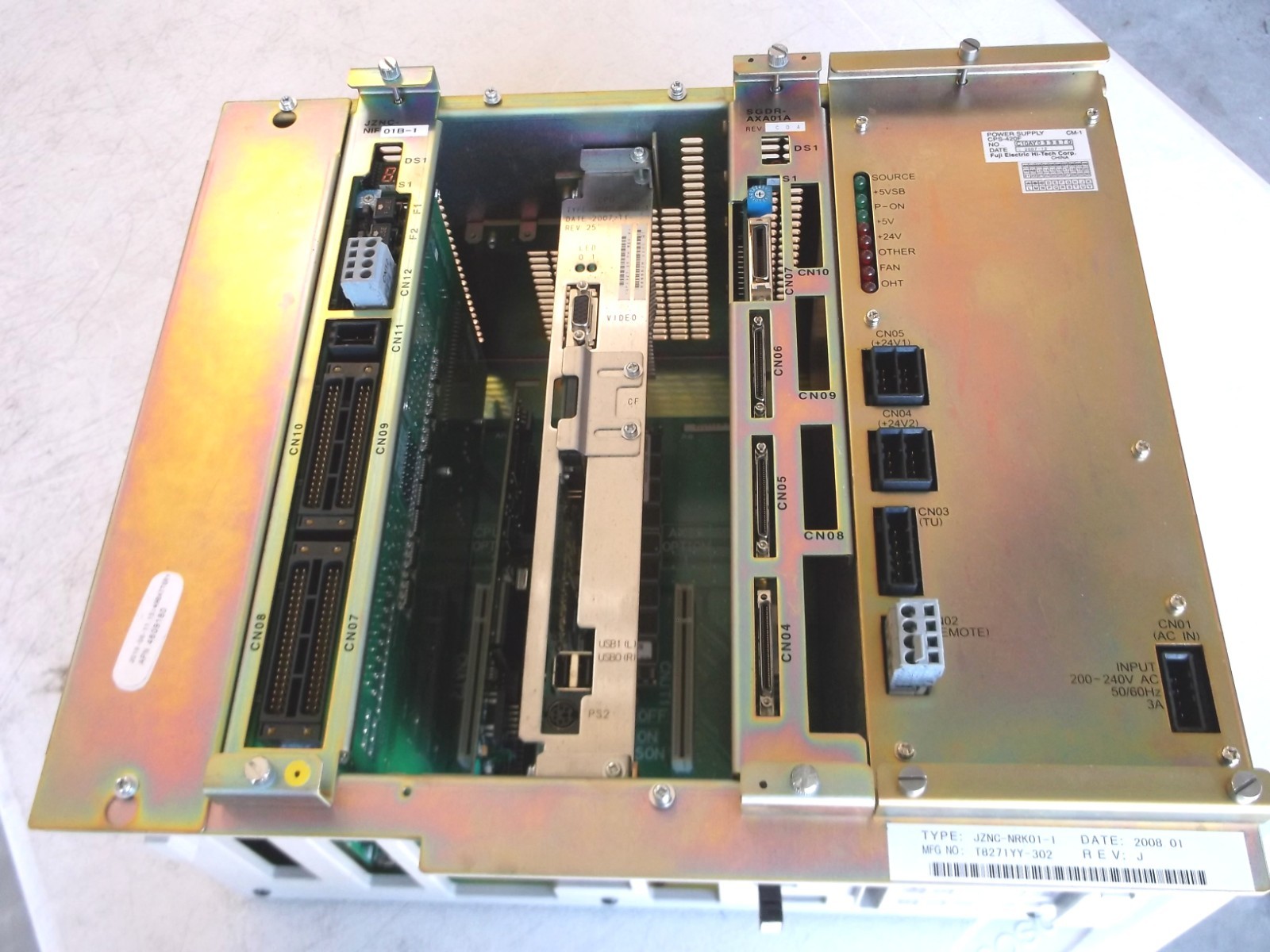 Yaskawa JZNC-NRK51-1 Motoman Control Chassis, JANCD-NCP-01-1, JZNC-NIF-01B, More