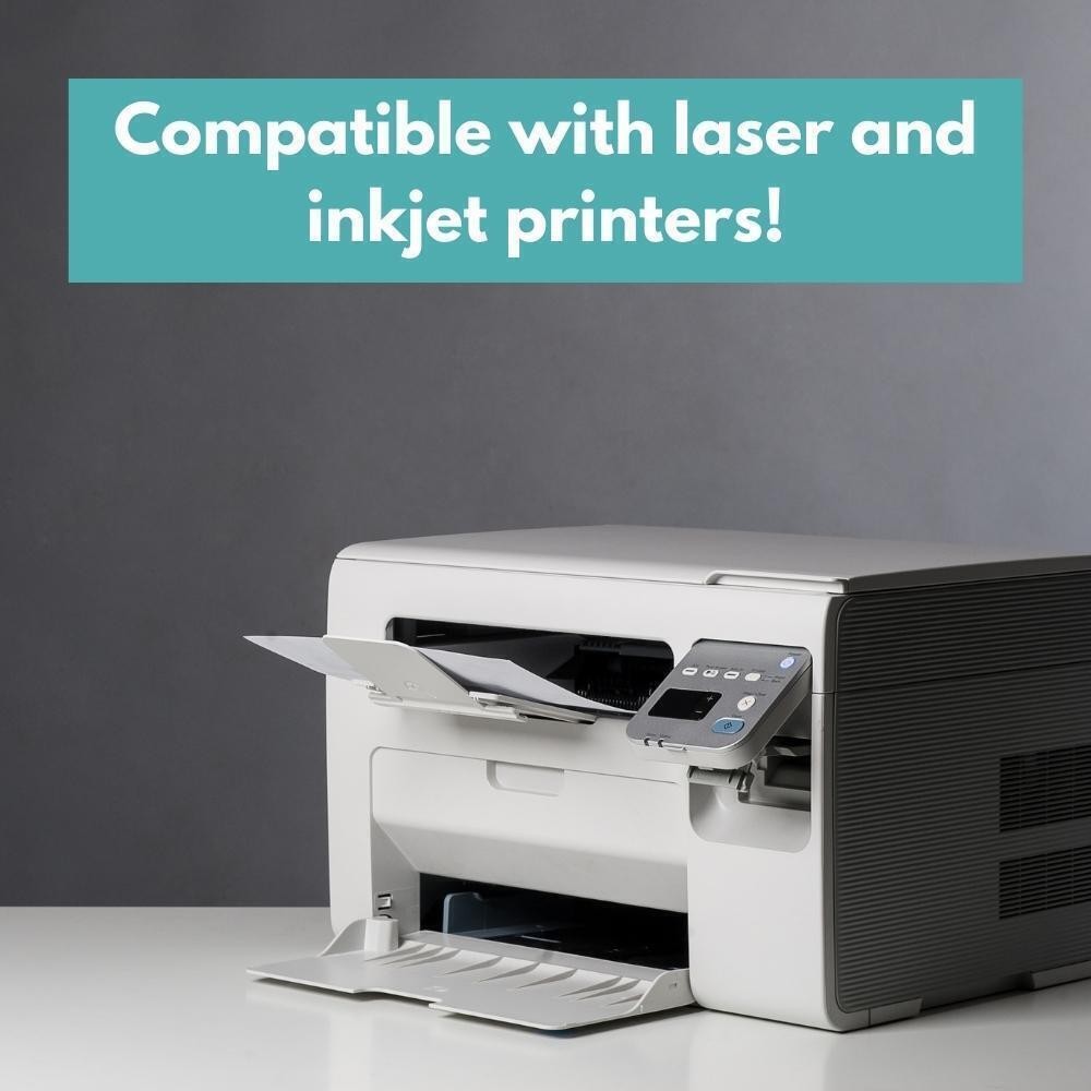 Blank Shipping Sheet Labels Laser/Ink Jet Printers White – Available In 6 Sizes
