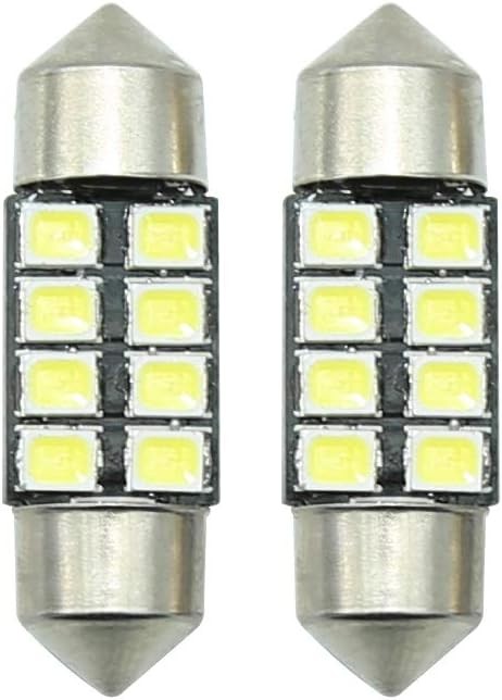 2Pcs Interior Light Switch Replacement with 2 Bonus Map Dome LED Bulbs, Compatib