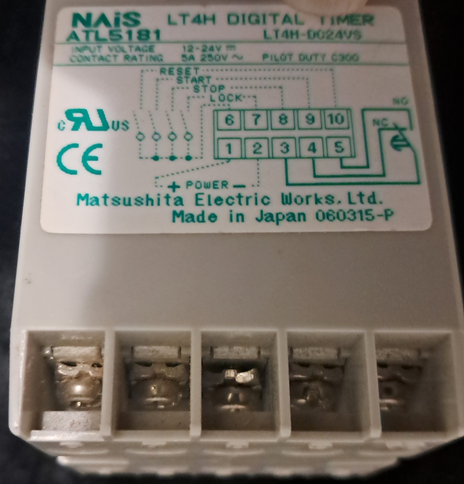 Panasonic LT4H Digital Timer ATL5181