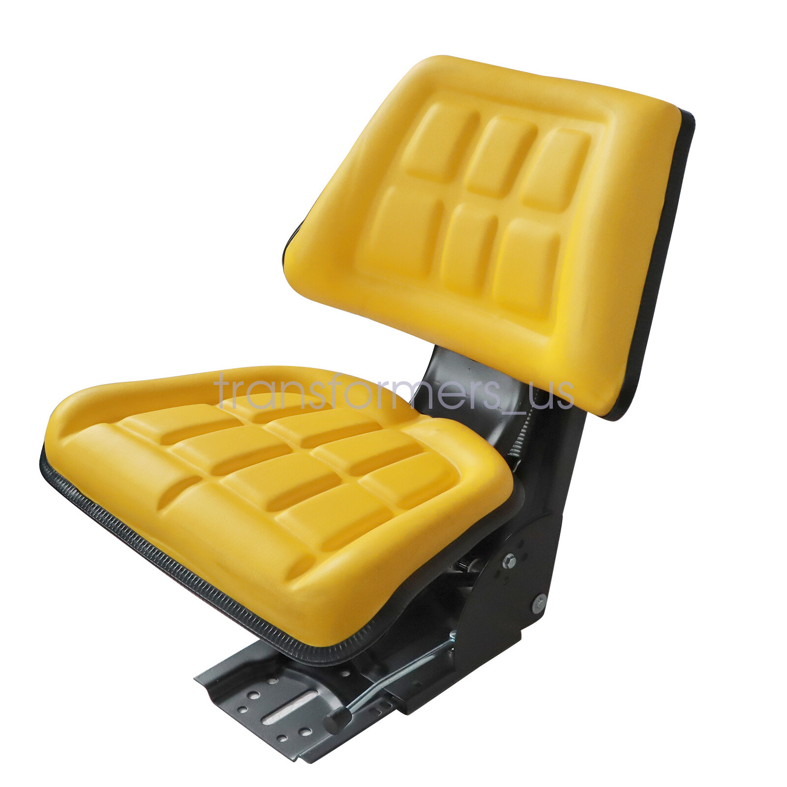 Yellow Tractor Suspension Seat Fit John Deere 5200 5210 5300 5310 5510