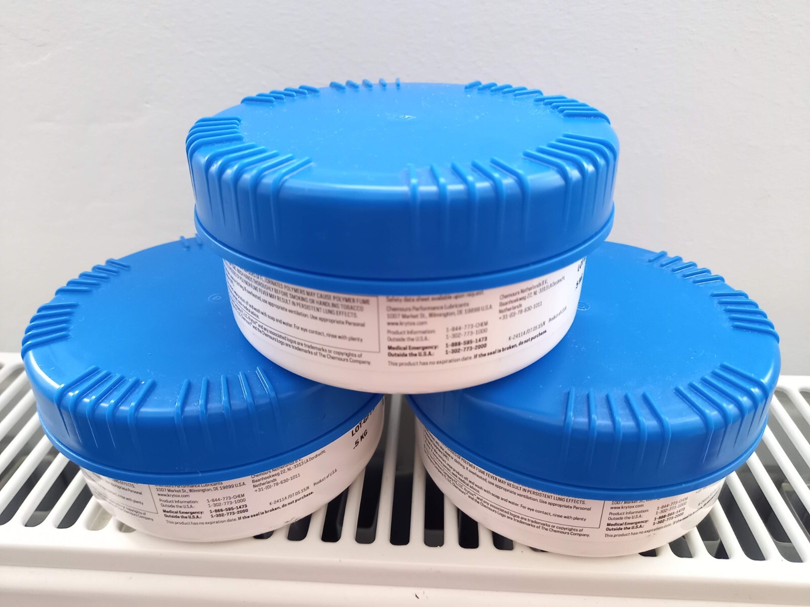 Krytox GPL 205-High Performance Lubricant Grease 0.5kg / 500 g – Sealed