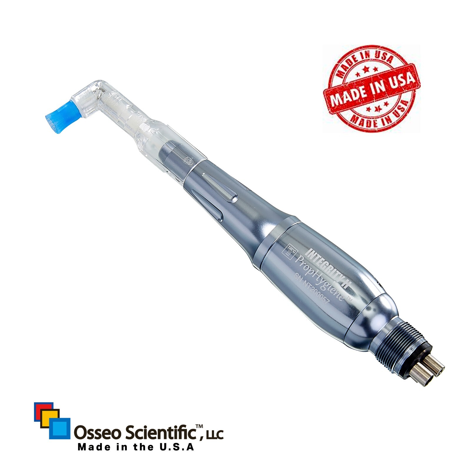 Dental Hygiene Prophy Handpiece USA Made, INTEGRITY II – 33% lighter than other!