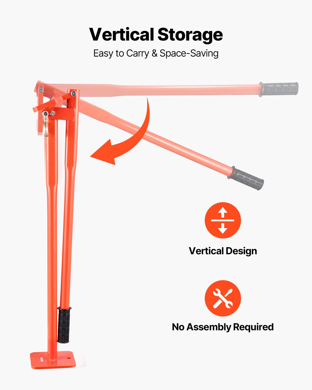 VEVOR 36″ T Post Puller Heavy Duty Fence Post Remover Lifting Chain Not Included