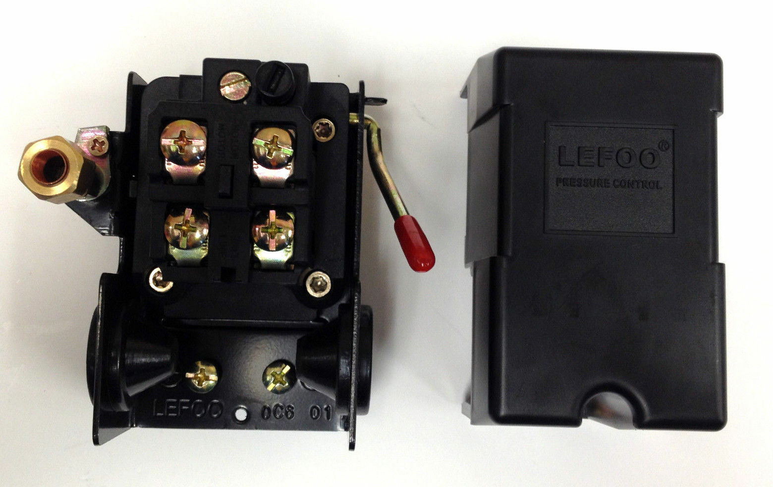 FURNAS REPLACEMENT PRESSURE SWITCH. SINGLE PORT. 95-125 PSI