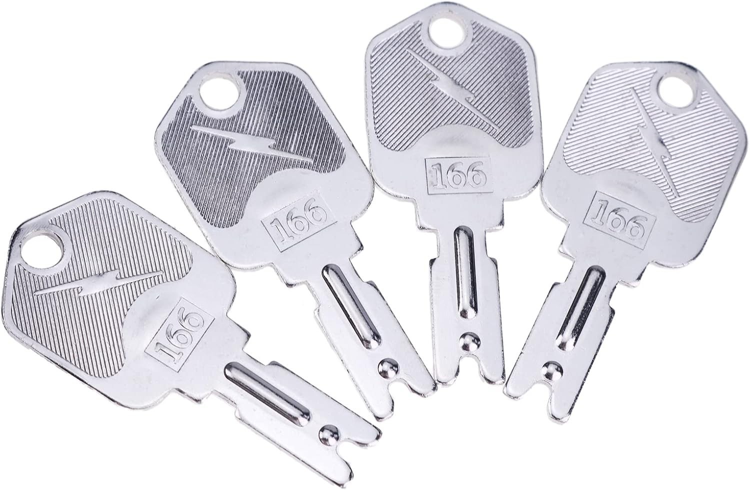 Reliable 10X Ignition Keys for Major Forklift Brands – Complete 4 Key Set