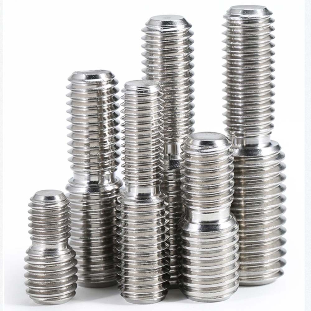 M8 M10 M12 M14 M16 M20 Double End Threaded Bolts Screws Reducer Fitting Adapter