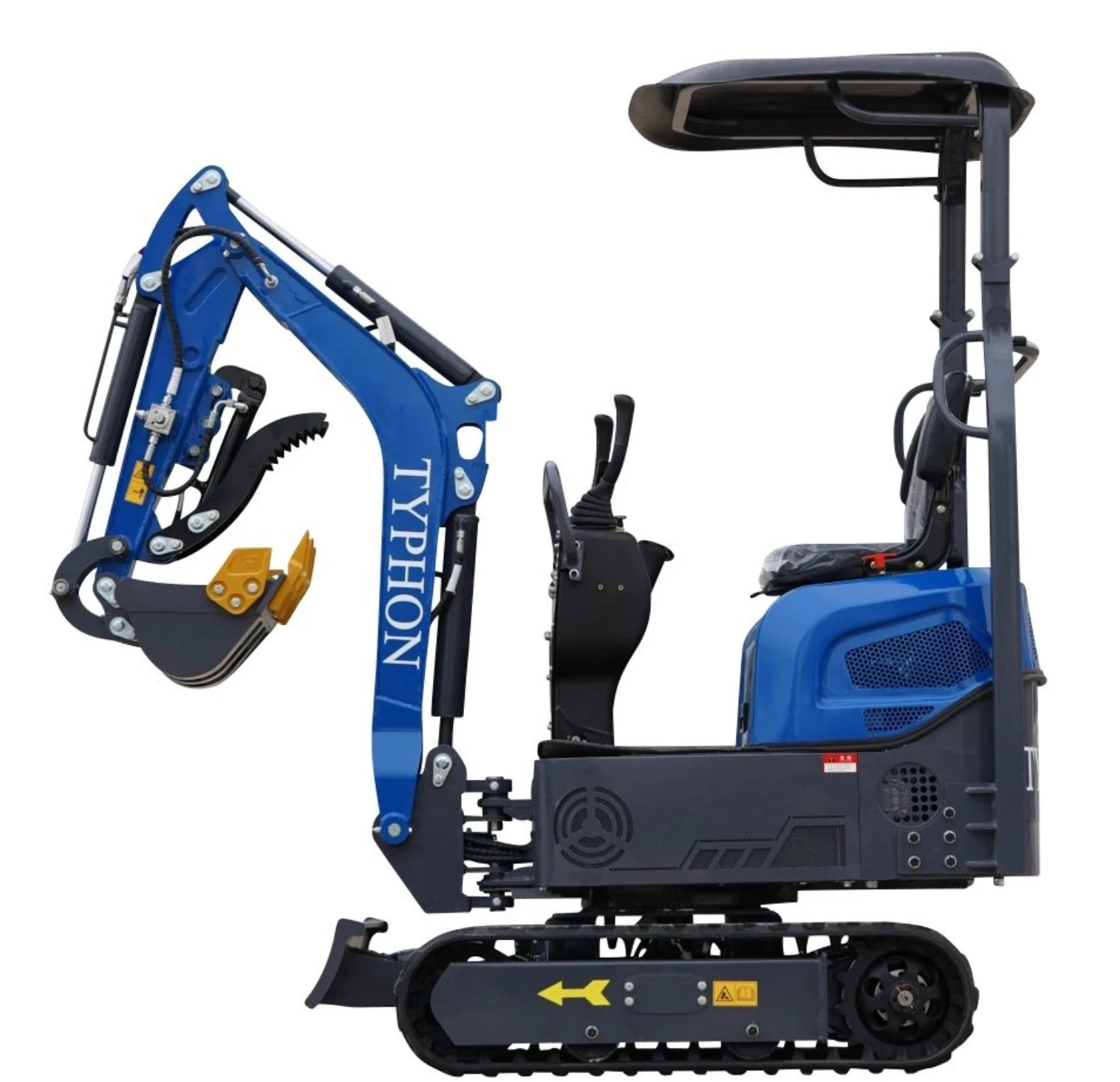 13 Attachments Bundle TERROR XI Mini Excavator Digger 13.5hp Gas B&S EPA Engine