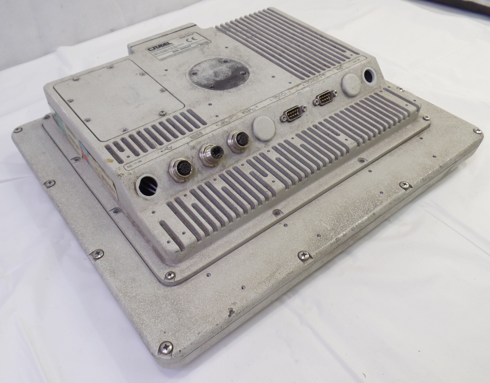Citadel Netforce Rugged Industrial Computer Monitor Screen, For PARTS/ REPAIR