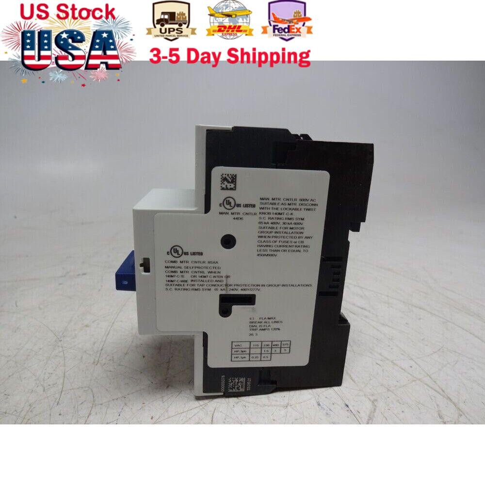 New AB 140MT-C3E-B63 4.0-6.3A 3-Pole Motor Protection Breaker