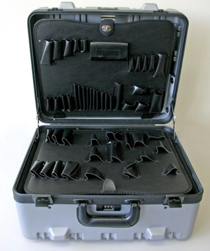 359TG-SGSH – PLATT LUGGAGE – SUPER-SIZE TOOL CASE – GRAY – Interior Dimensions (
