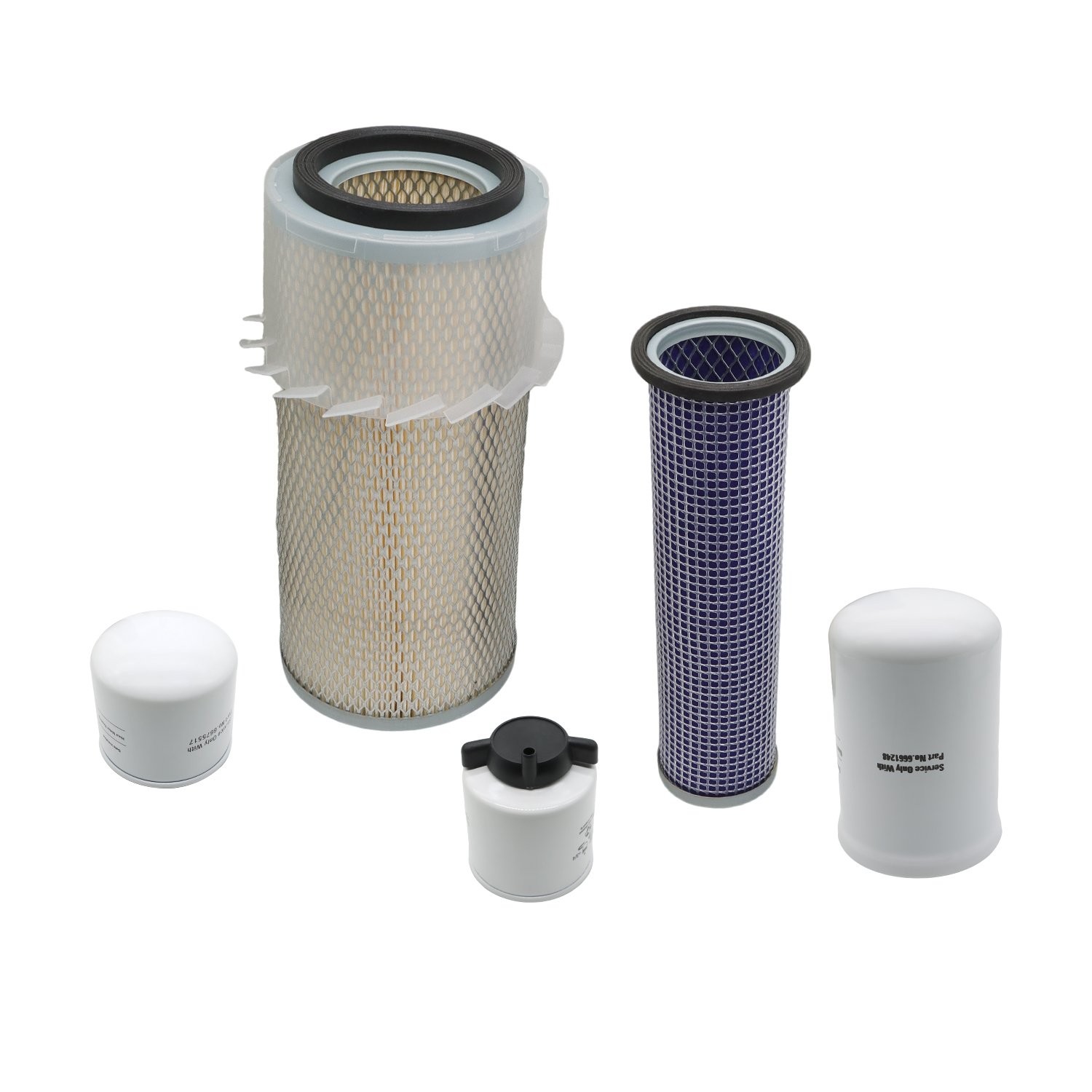 Oil Filter Air Filter Skid Steer Filter Kit Fit For Bobcat 751 751G 753 S185