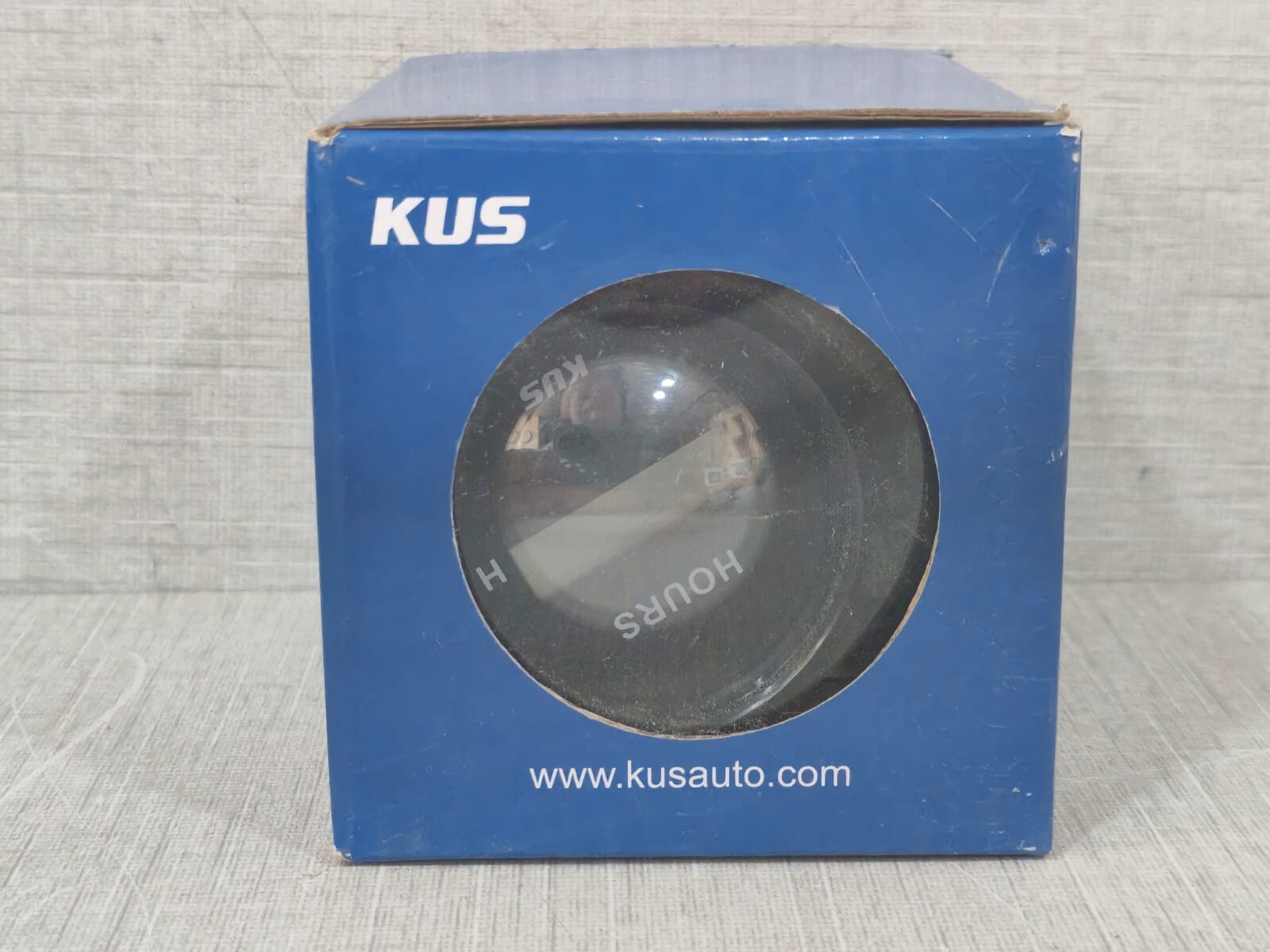 LOT 2 PCS KUS CCUR-BN HOURMETER GAUGE K-Y39001(12V/24V)