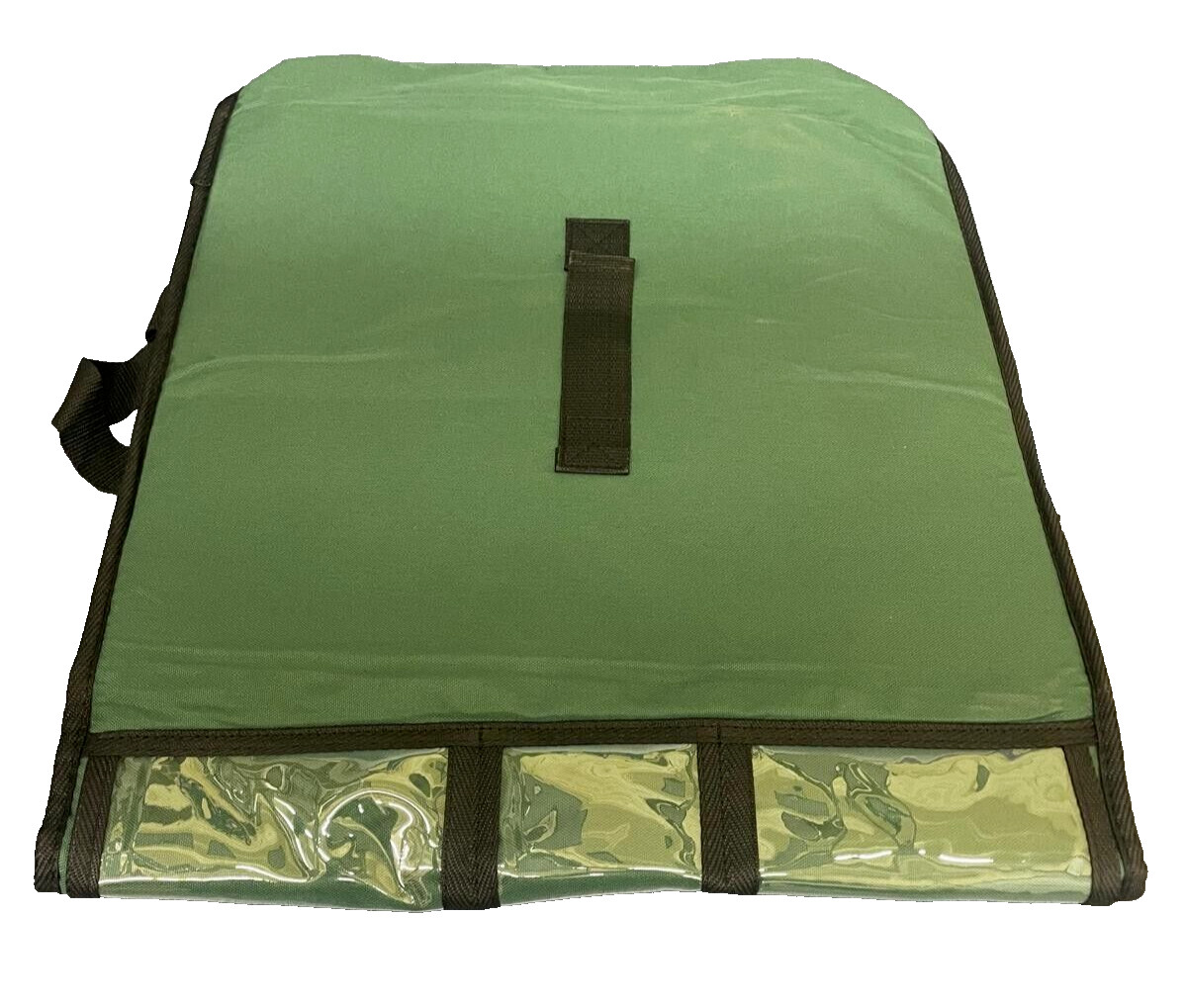 Papa John’s Green Large Pizza Delivery Bag Thermally Insulated Door Dash Etc.