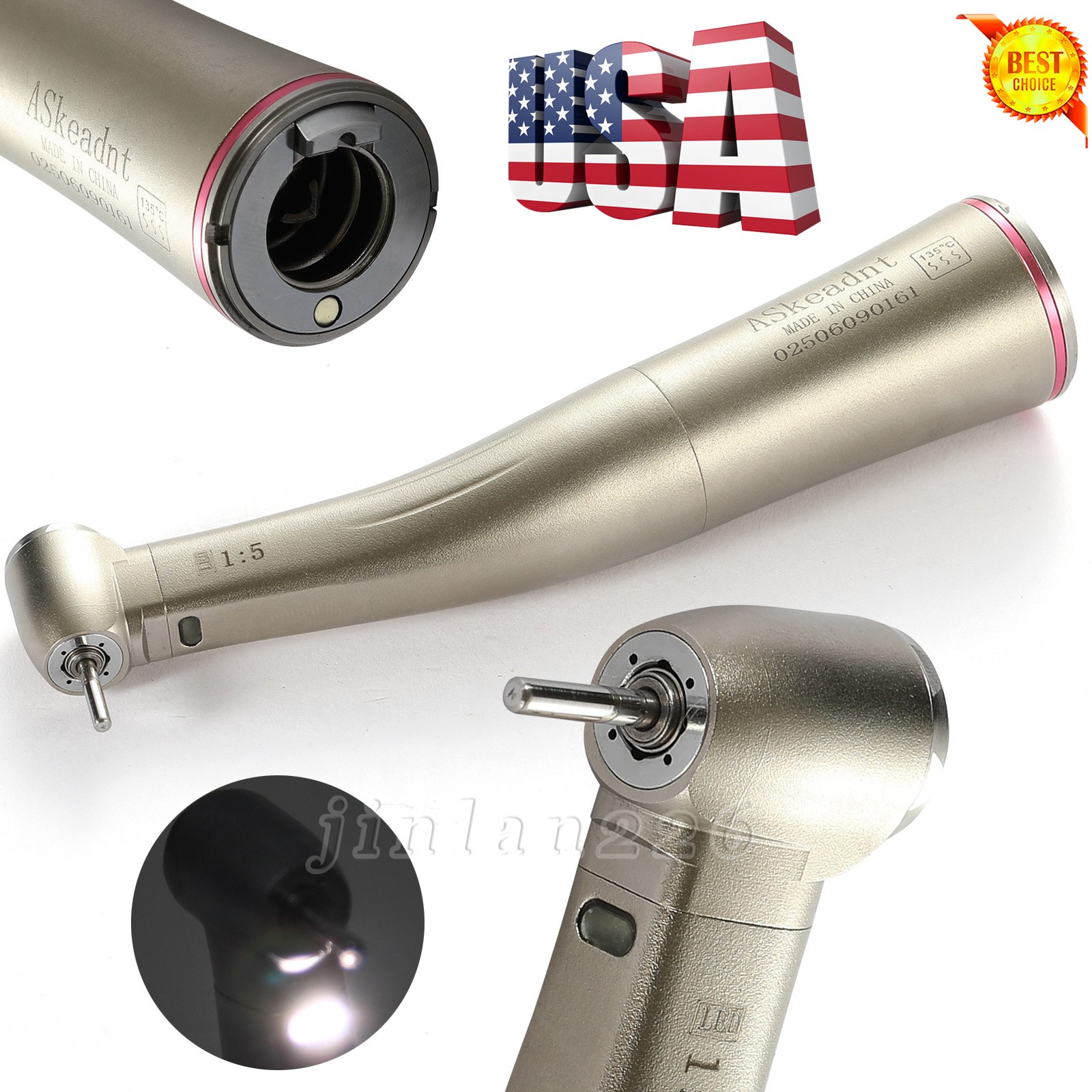 KaVo Style Dental High Speed Handpiece Push Button with 4Holes Quick Coupler GB4