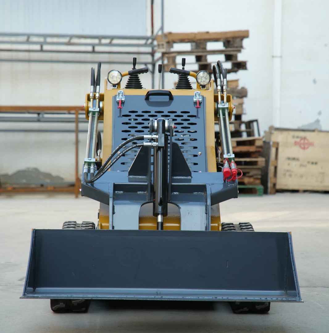 MMS 2025 Free Shiping Crawler Mini Skid Steer Loader with EPA 23HP Engine in USA