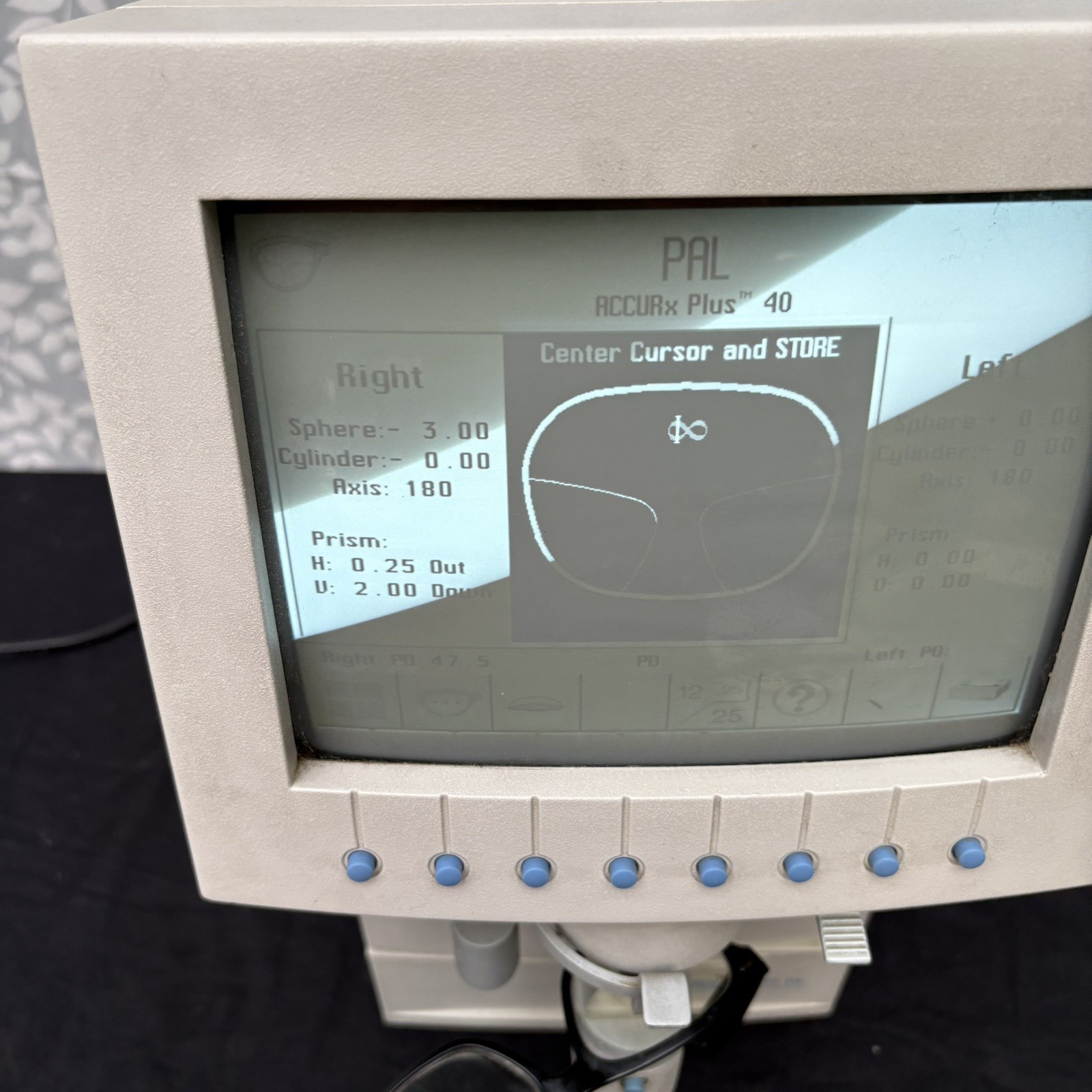 Humphrey Zeiss 350 Lens Analyzer Auto Lensometer (WORKS!)