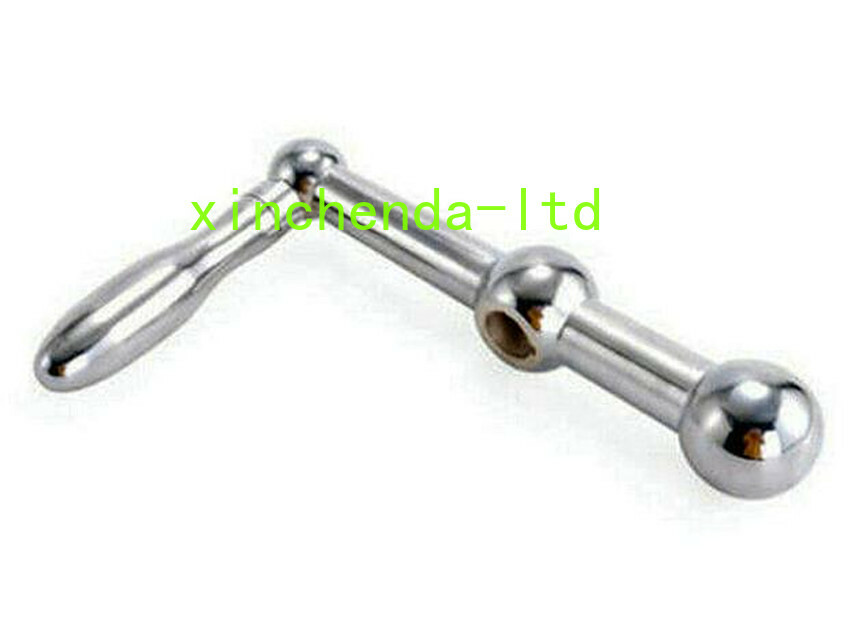 1SET Bridgeport Milling Machine Parts Three Ball Metal Crank Handle 197mm*Ø16mm