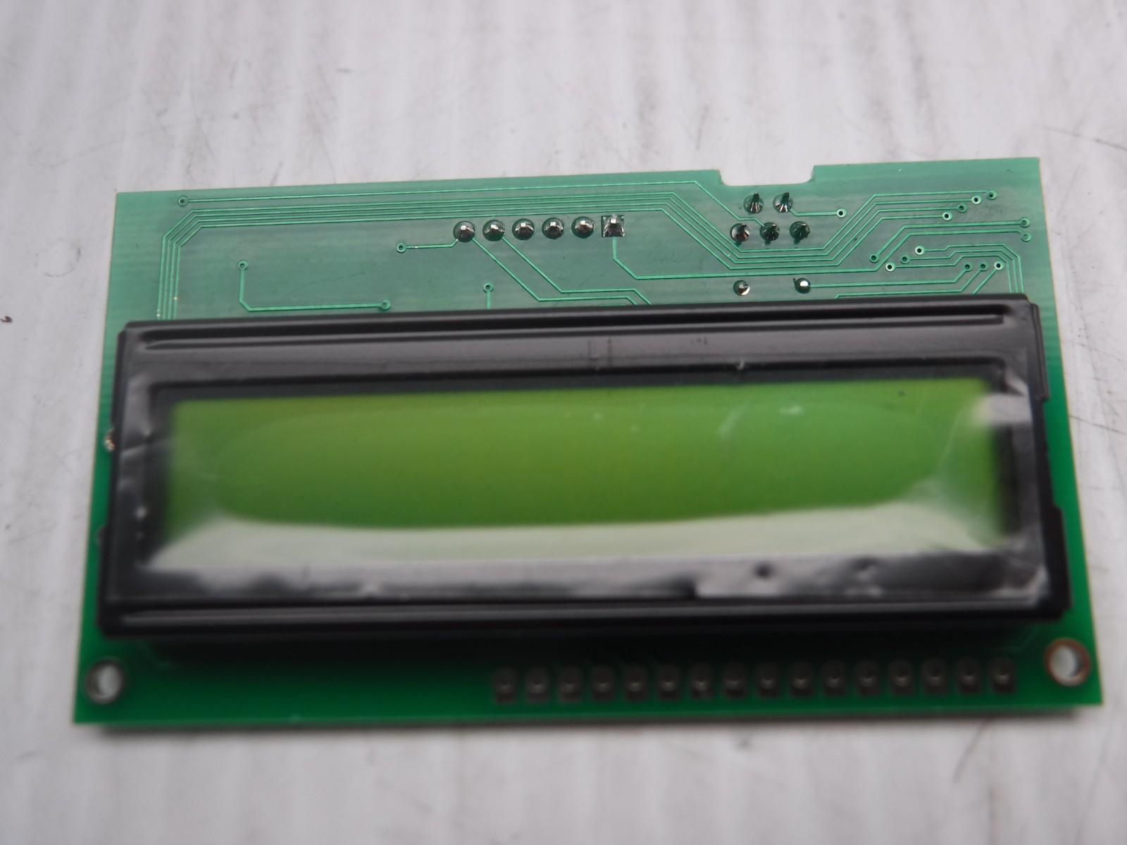 Newhaven Display 16203 Ver 1 LCD Screen NHD-0216WZ-RN-YBW-2 / 106550-08-09-04
