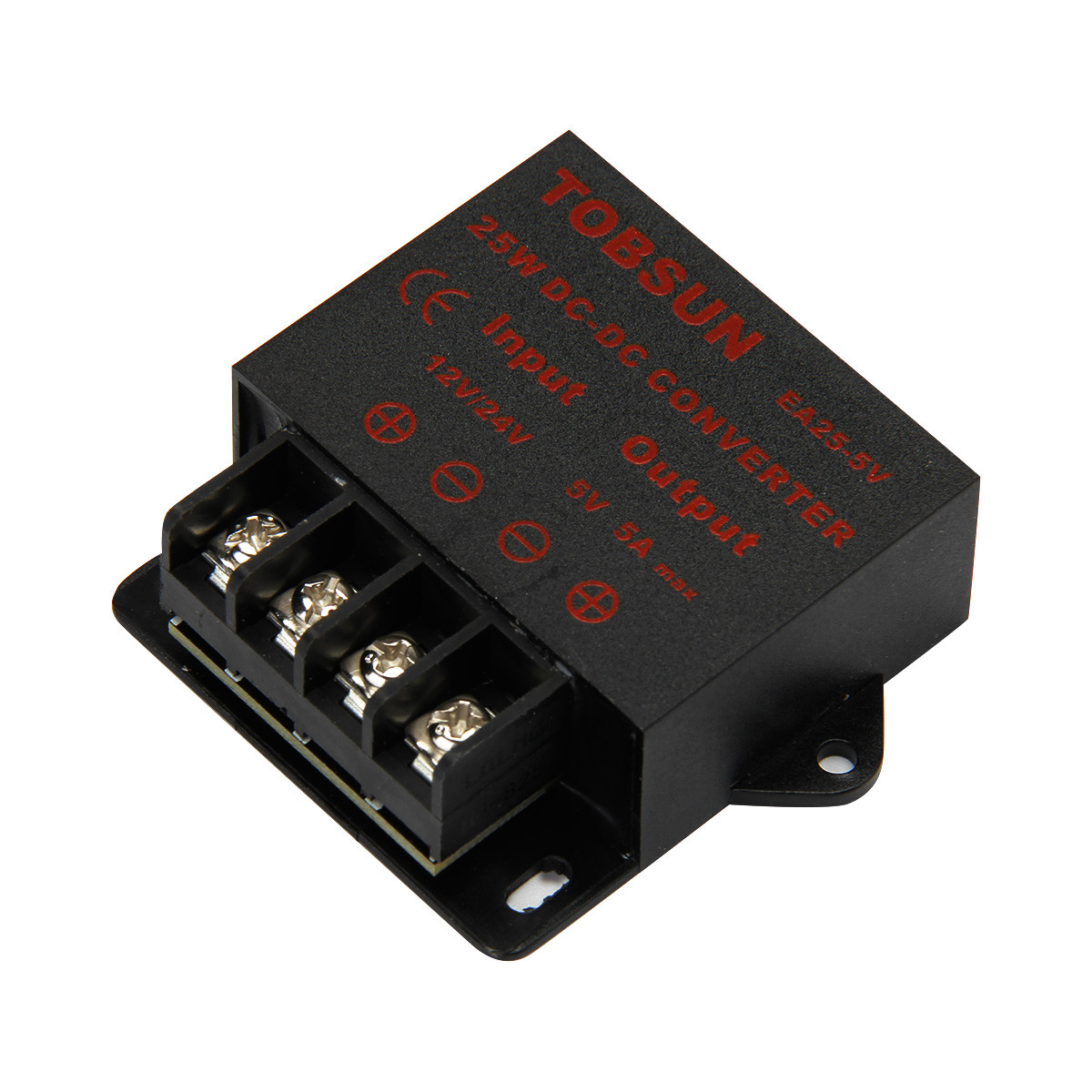 12V/24V to 5V 5A 25W DC-DC Converter Voltage Regulator Step Down Reducer Module