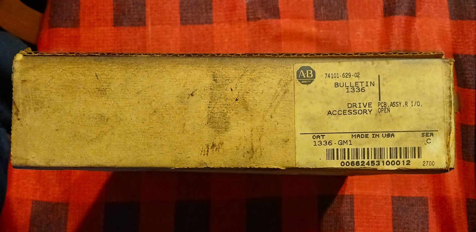 Rockwell Automation/ALLEN BRADLEY 1336-GM1 SER C REMOTE I/O COMMUNICATION MODULE