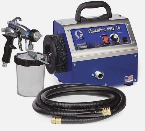 NEW GRACO 17N263 FINISH PRO HVLP 7.0 With Edge II Paint Sprayer Titan Capspray