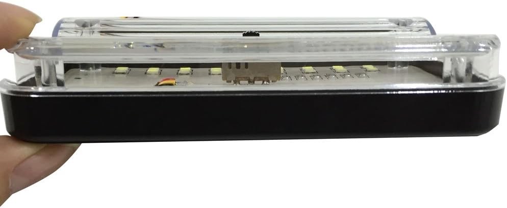 4.3-inch 12V LED Dome Light Replacement with Switch, 36 White LEDs for Interior