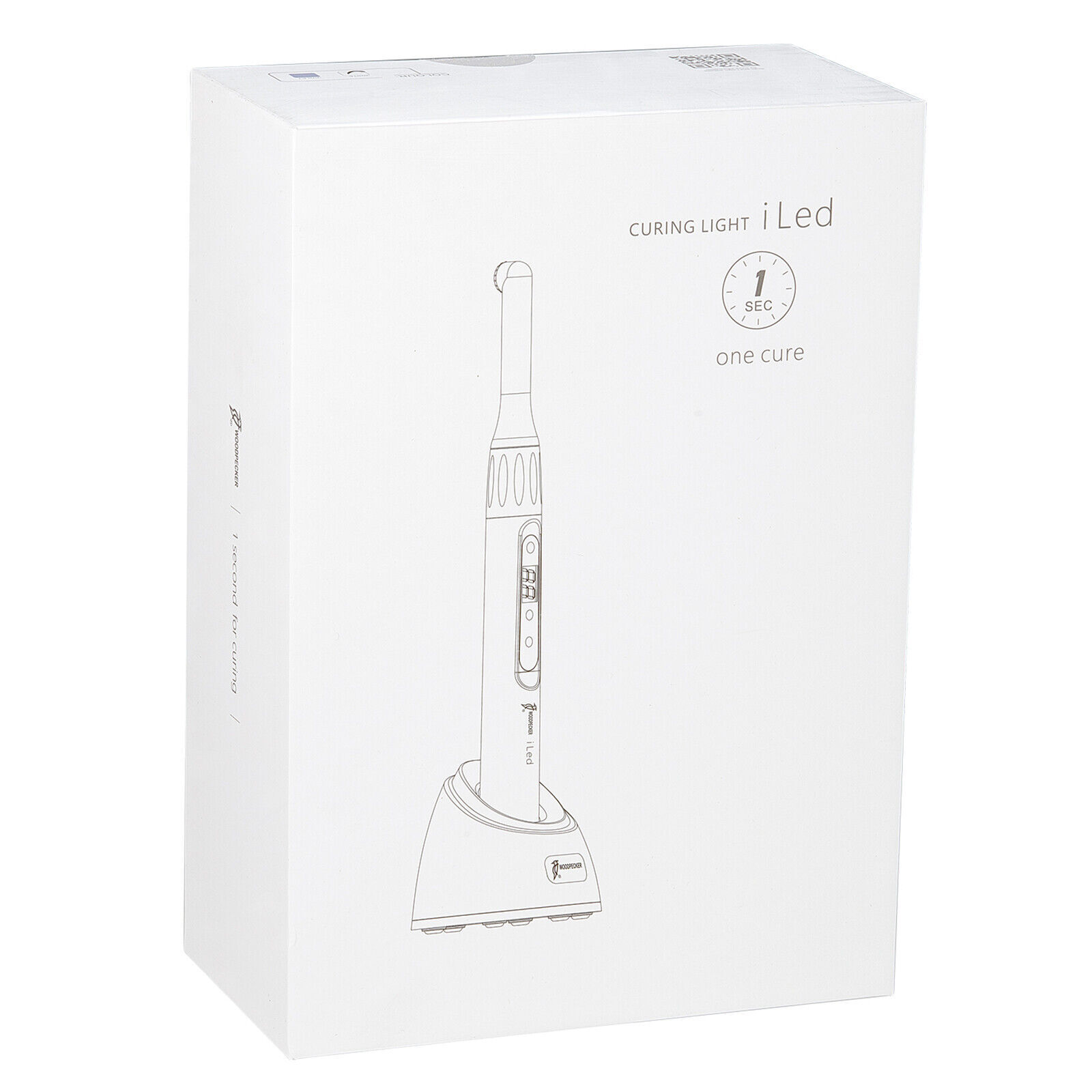 Woodpecker iLED Curing Light Dental Wireless Curing Lamp 1 Second Cure 2500mw/c㎡