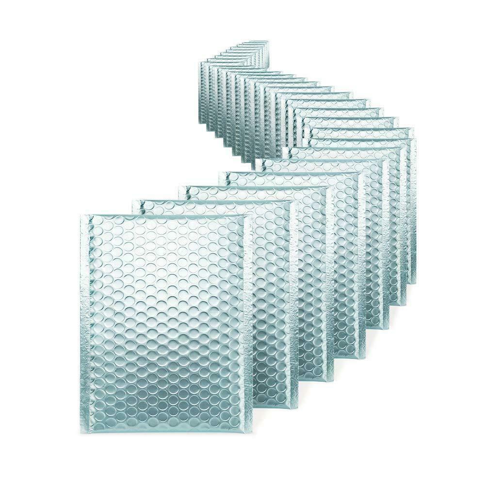 Any Size Color MATTE METALLIC Poly Bubble Mailers Mailing Padded Envelopes