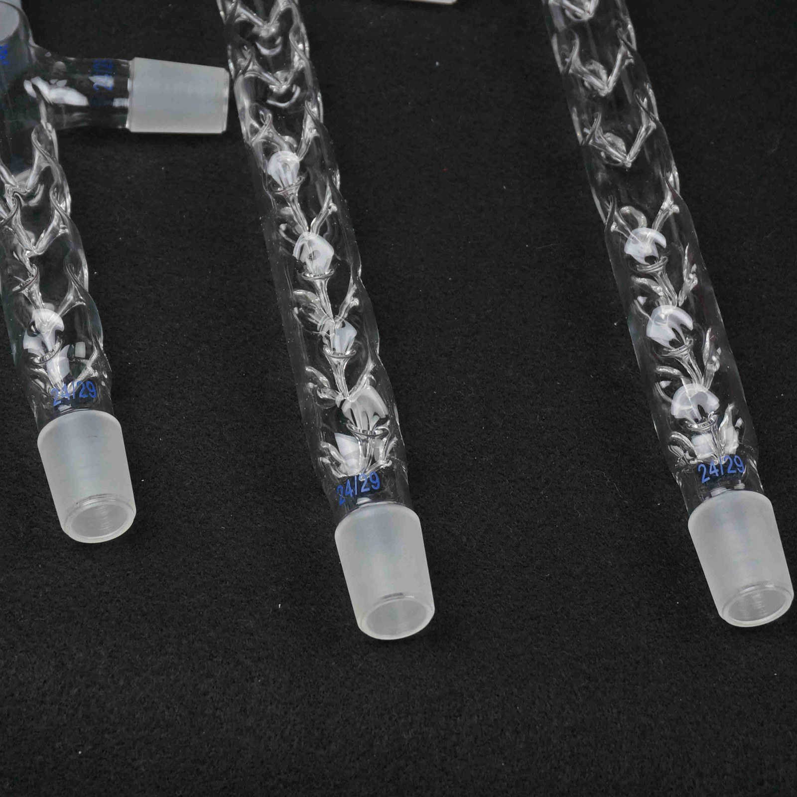19/26 24/29 Joint 100/200/250/300mm Boro Glass Vigreux Distilling Tube Side Arm