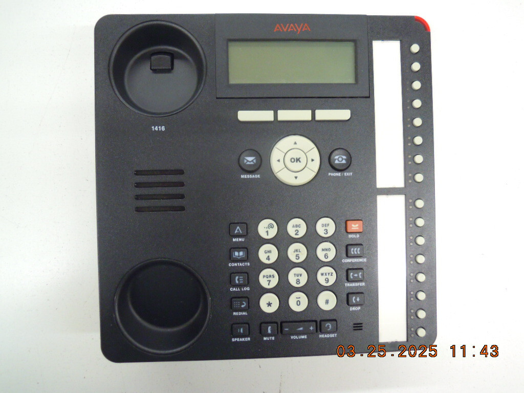 Avaya 1416 Digital Telephone | 1416D02A-003 | Text Version 700469869