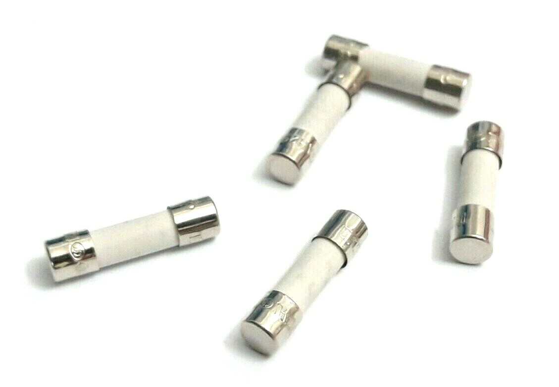SET OF 5 T 5AH 250V P T5AH SLOW BLOW CERAMIC LF LITTELFUSE FUSES T5AH250V P 5A