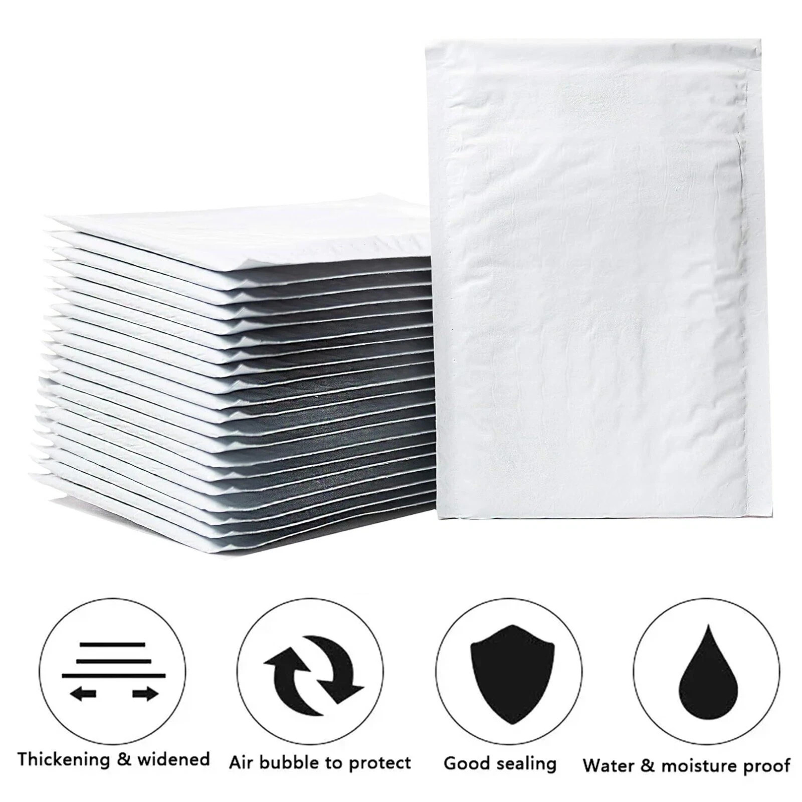 Poly Bubble Mailers Padded Envelopes Shipping Mailing Bags ANY SIZE