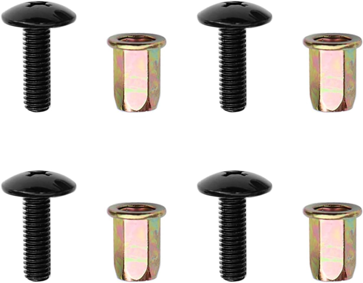 4PCS Tailgate Cover Cap Screw Bolts Compatible with 2007-2014 Sierra Silverad…