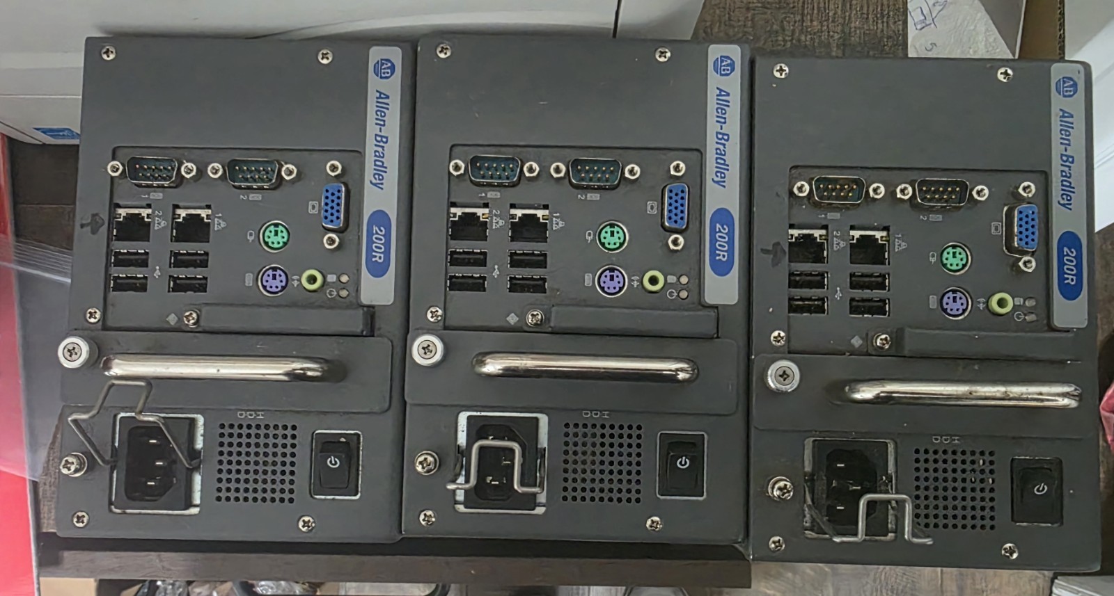 WORKING Allen-Bradley 200R Industrial Computer Unit CAT 6155R-NPXP
