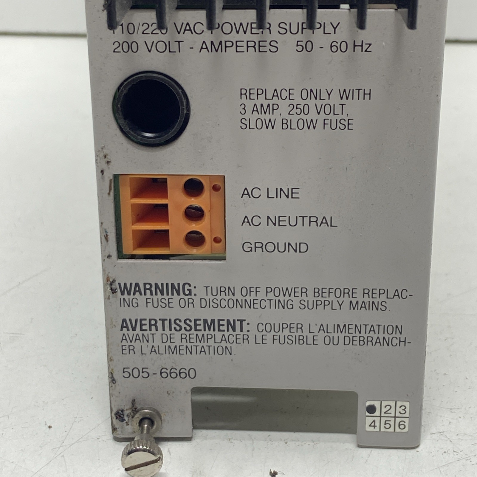 Siemens 505-6660 SIMATIC TI505 P/S Trip Unit TI505-6660 BAD