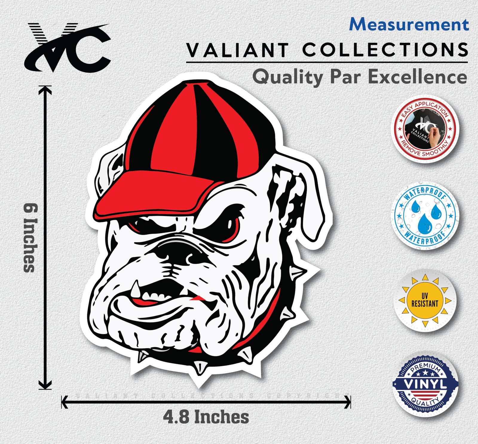 Bulldog Stickers Vinyl Decal for Car and Van Indoor and Outdoor Use for Long …